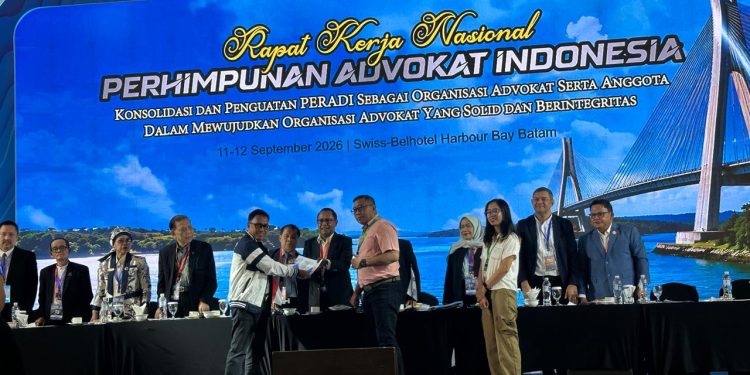 Rakernas PERADI 2026 Di Batam, Otto Hasibuan Tegaskan PERADI Harus Jadi Rumah Besar Yang SOLID